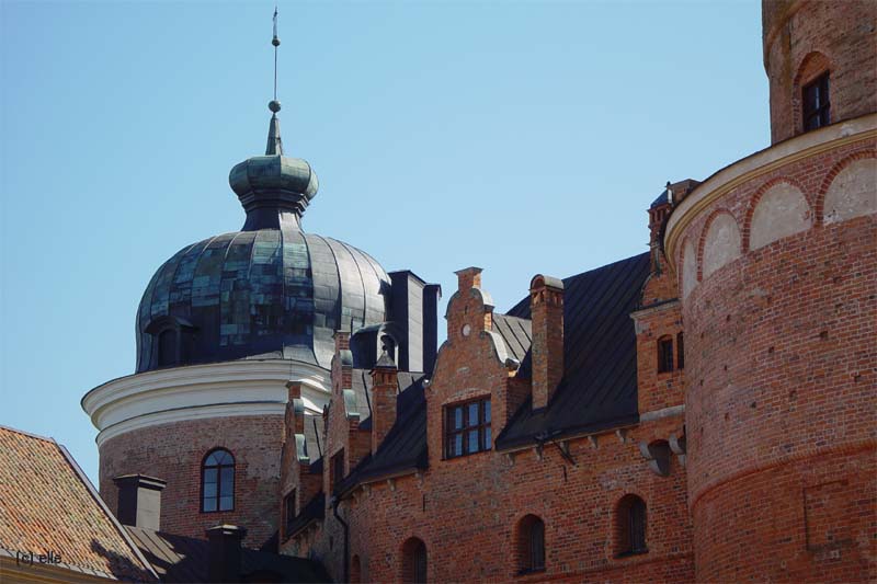 Schloss Gripsholm vom Innenhof gesehen