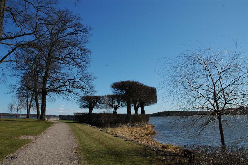 Blick vom Schloss Gripsholm auf den Mlarsee