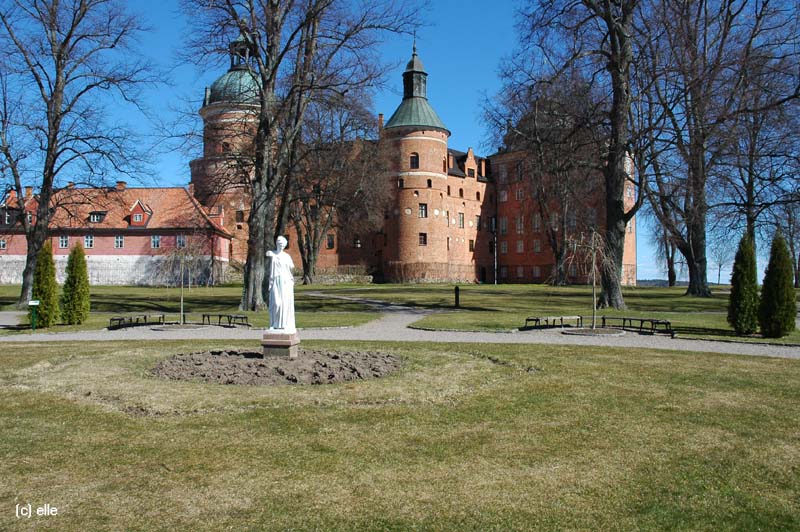 Park Schloss Gripsholm im Vorfrhling