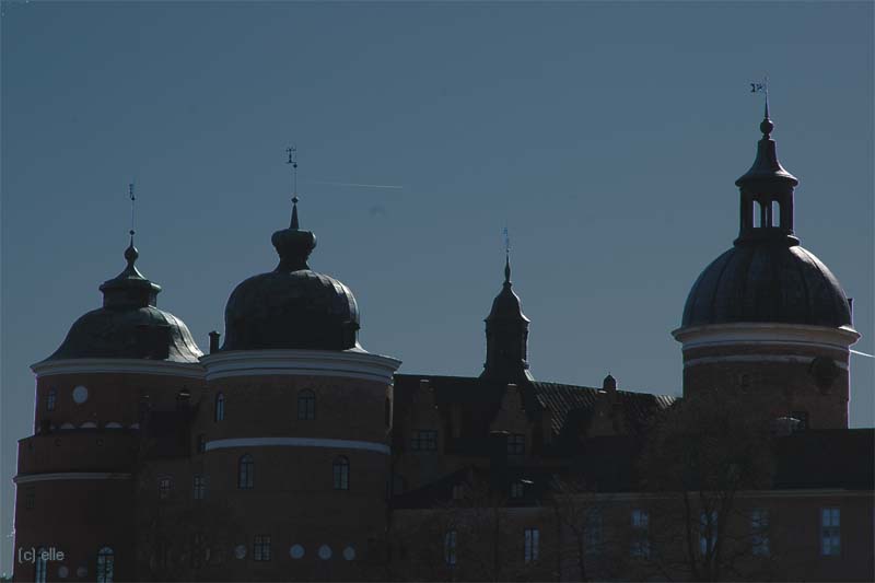 Schloss Gripsholm am Abend