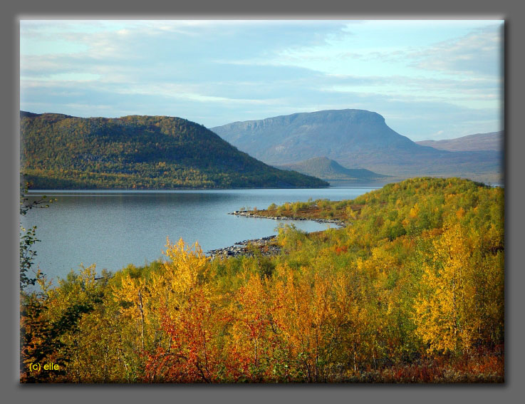 Lappland im Herbst 2003 - Elles Sicht