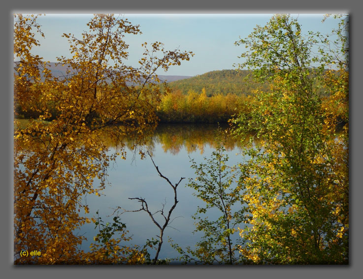 Lappland im Herbst 2003 - Elles Sicht