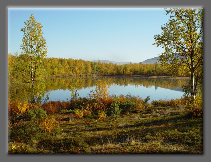 Lappland im Herbst 2003 - Elles Sicht