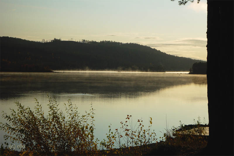 Jokkmokk - Sonnenaufgang am Lulelv