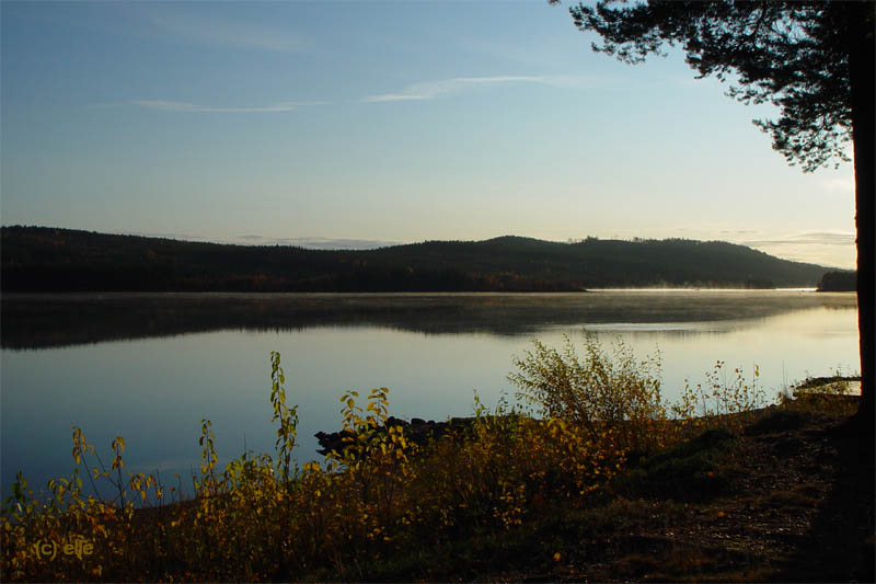 Jokkmokk - Sonnenaufgang am Lulelv