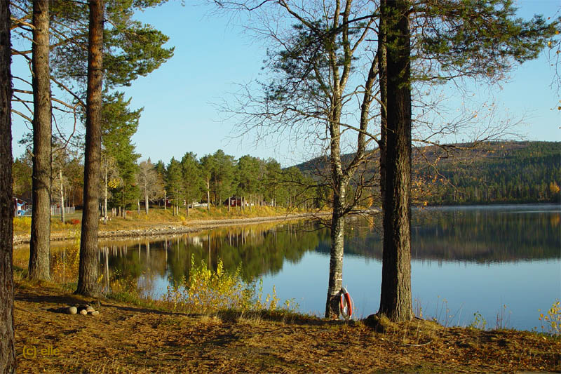 Jokkmokk - Sonnenaufgang am Lulelv