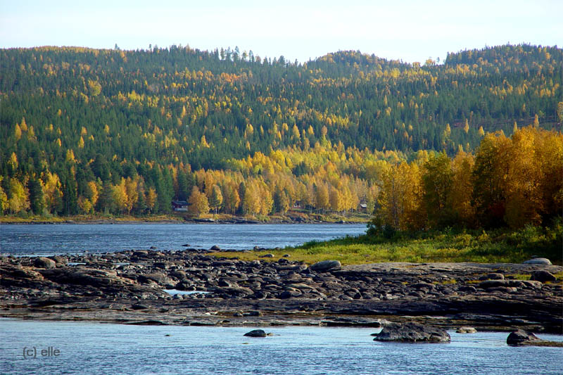 Kattilakoski - Stromschellen am Polarkreis