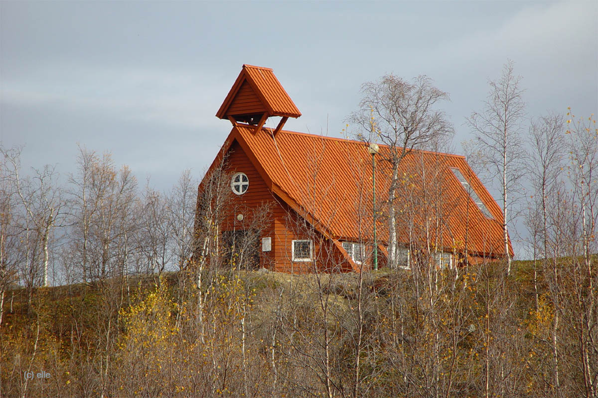 Nikkaluokta - Kebnekaise in Sicht